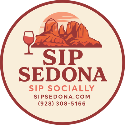 SIP Sedona — Sip Socially logo